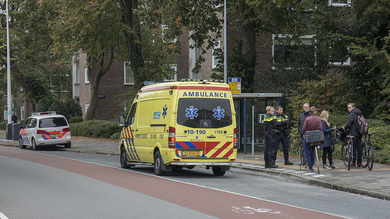 In elkaar hakende fietssturen zorgen voor valpartij