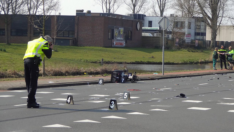 Bejaarde man overlijdt in ziekenhuis na zwaar ongeval Westerweg