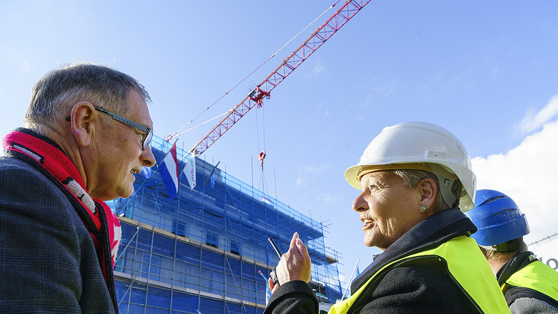 Polderhof bereikt hoogste punt