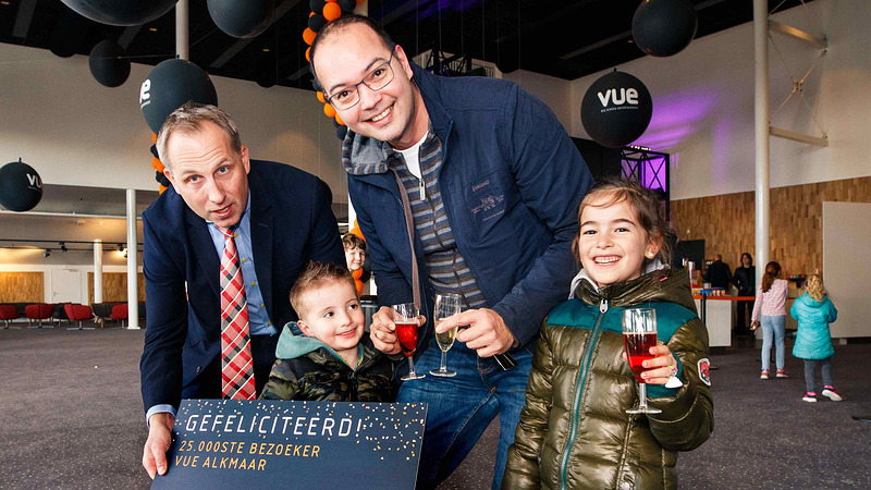 Vue Alkmaar verwelkomt binnen drie weken 25.000ste bezoeker