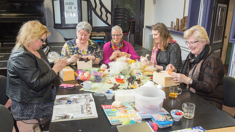 Eerste creatieve koffieochtend in De Groene Zwaan
