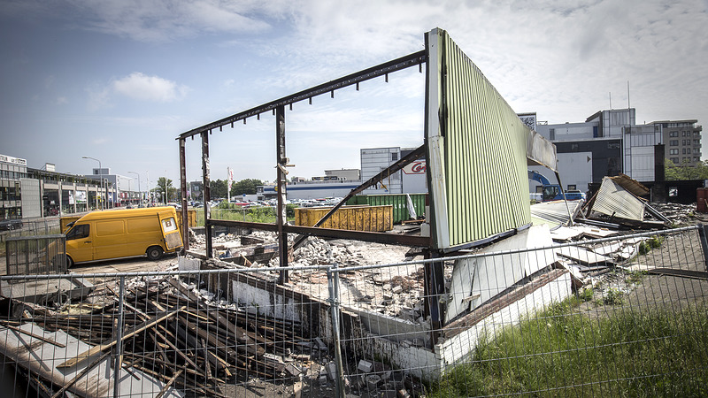 Laatste loodjes voor voormalige Bandenhandel Noorderkade