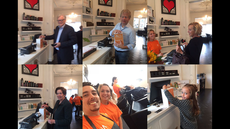 Actie Hair by Giulio levert Stichting ALS € 700 op