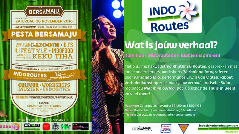 Indisch-Moluks evenement bij Koekenbier