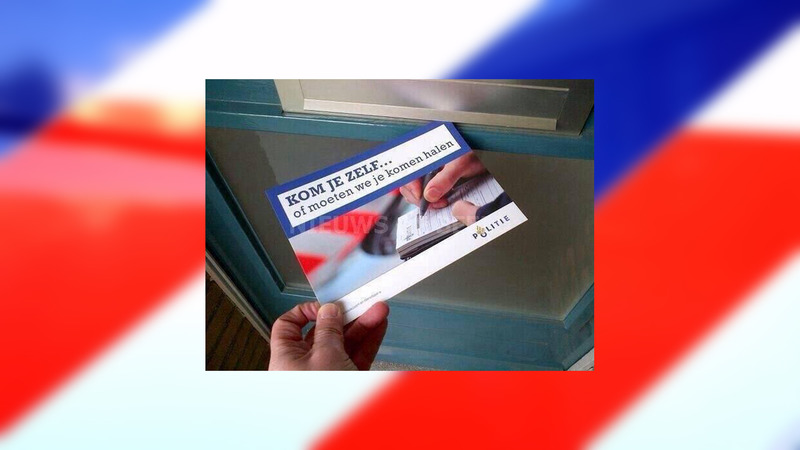 Politie komt boetes innen