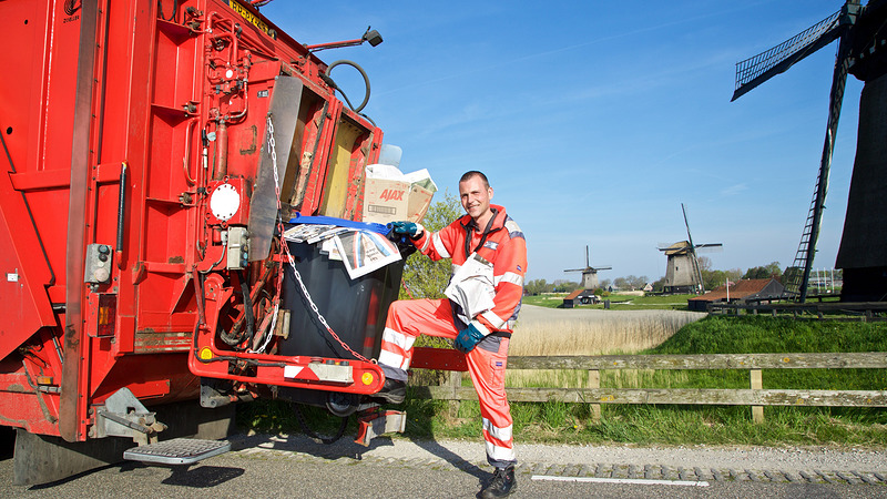 Eerste resultaten nieuwe afvalinzameling Schermer positief
