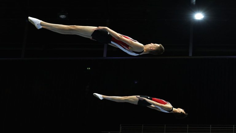 Springen tot het dak tijdens Dutch Trampoline Open in Alkmaar ?