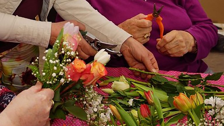 Demonstratie Bloemschikken bij Theater Vrij Zijn Alkmaar ?