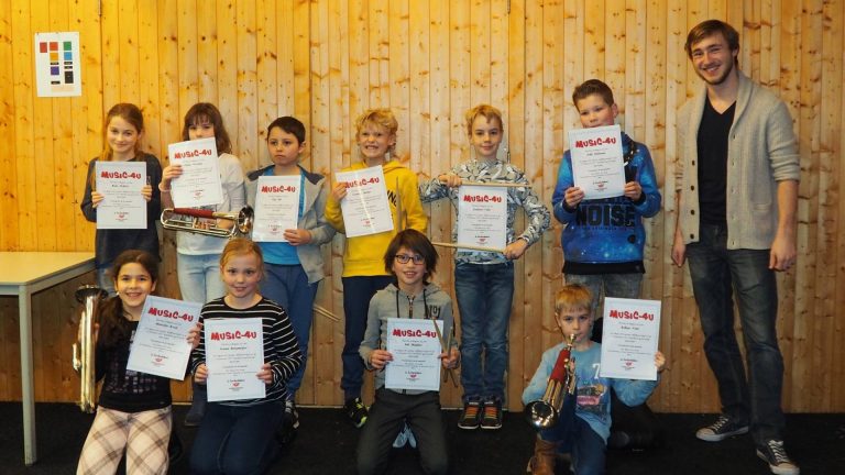 Nieuwe ronde van gratis kindercursus Music-4U