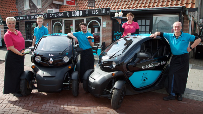 BAS over thuisbezorging: ”Elektrische scooters of autootjes: ja”