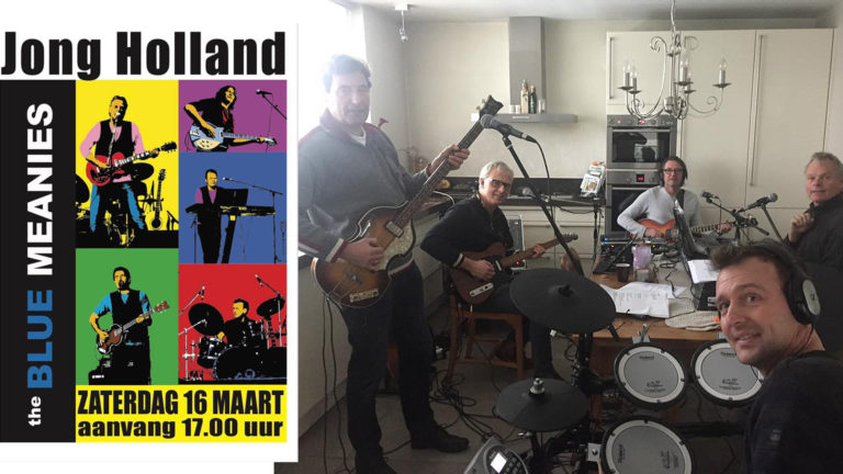 Jong Holland nodigt iedereen uit voor optreden The Blue Meanies ?