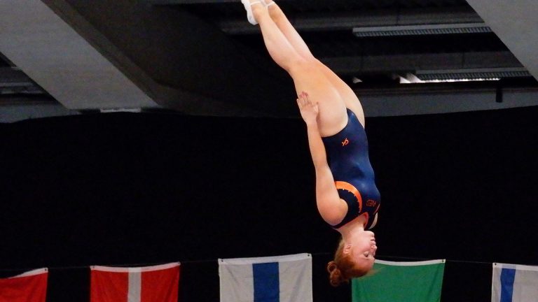 Trampolinespringster Niamh Slattery naar European Games in Minsk