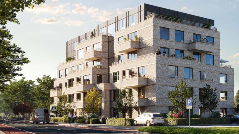 Hoogste punt appartementencomplex De Waard in Huiswaard bereikt