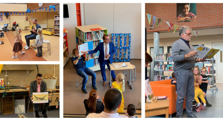Wethouders van Langedijk en Heerhugowaard lezen voor op basisscholen
