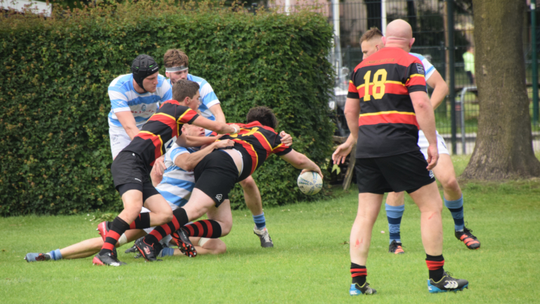 Alkmaarse Rugby Club komt tekort in goede partij tegen Spakenburg