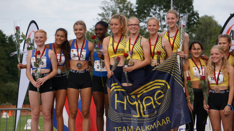 Atleten van AV Hylas succesvol bij onofficieel Jeugd NK Atletiek