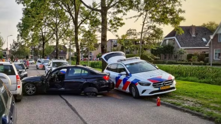 Alkmaarder richt ravage aan bij achtervolging door Obdam