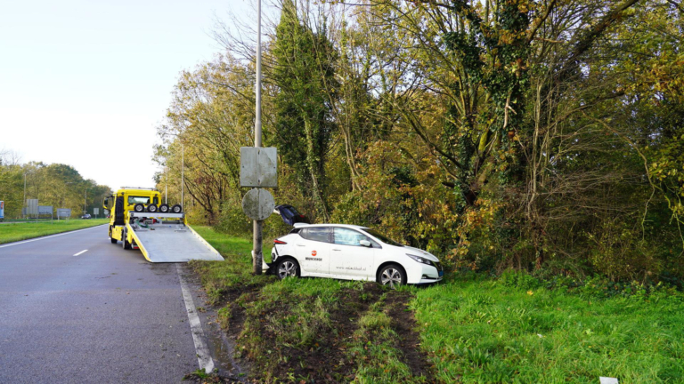 Flinke schade bij aanrijding op N9 bij Alkmaar