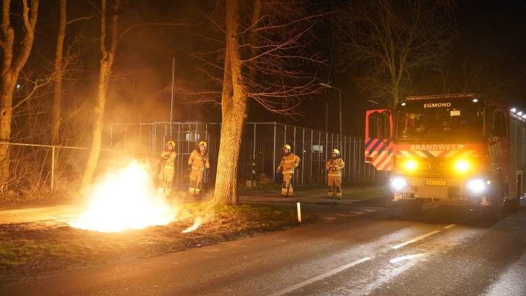 Dixie brandt volledig af in Egmond aan Zee