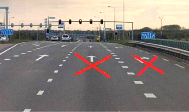 Provincie pakt verzakte Nollenweg aan, verkeer deels omgeleid