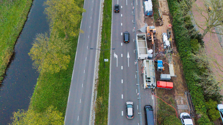 Nog drie weken file tijdens avondspits naar Heerhugowaard: “Voor de vakantie zijn we klaar”