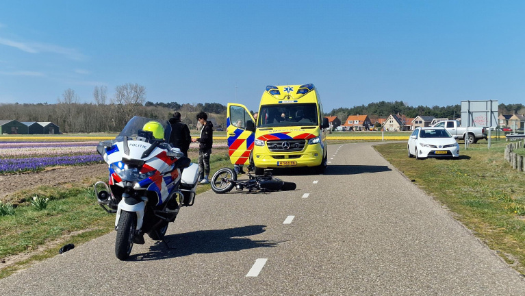 Rit met z’n drieën op de fatbike eindigt voor één in het ziekenhuis