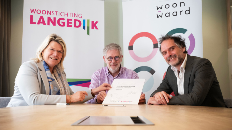 Woonwaard en woningstichting Langedijk willen samen: “Best een spannend jaar”
