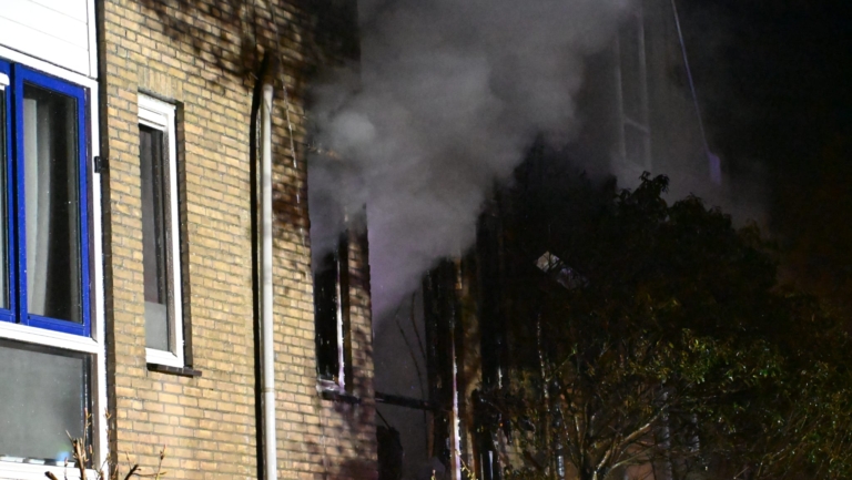 Grote brand in appartementencomplex aan Kortenaerplantsoen: GRIP1