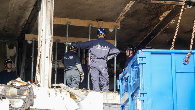 Politie gestart met sporenonderzoek in door explosie getroffen wooncomplex