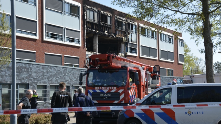 Forensisch onderzoek flatgebouw Heerhugowaard afgesloten: geen slachtoffers aangetroffen