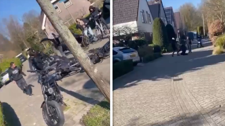 Aanhouding in verband met groepsmishandeling op Valkenierstraat