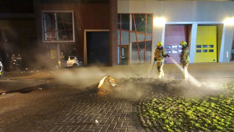 Twee branden in één nacht op industrieterrein Braken in Obdam