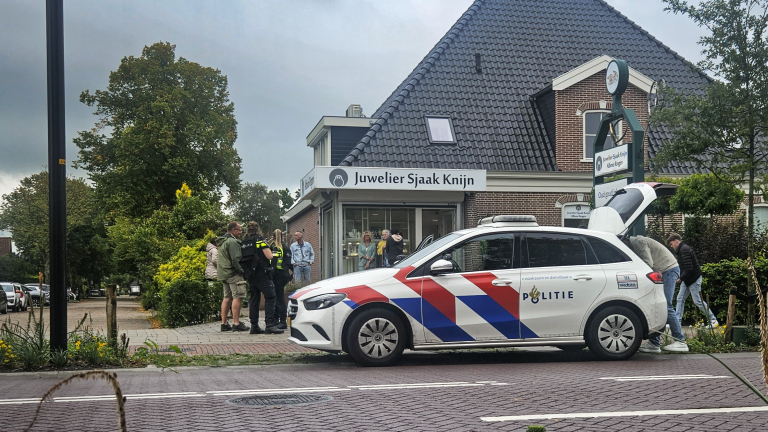 Verdachte aangehouden vanwege overval op Juwelier Sjaak Knijn