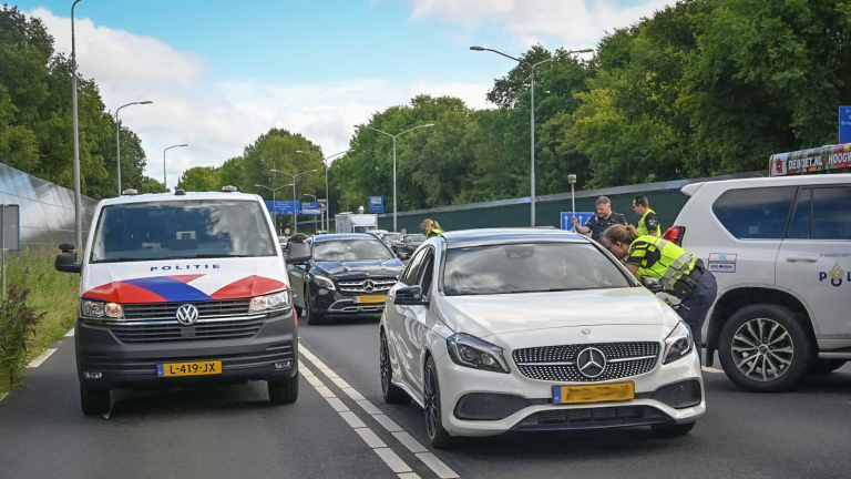 Automobilisten negeren afzetting bij ongeval N245: zeker tien bekeuringen á 750 euro
