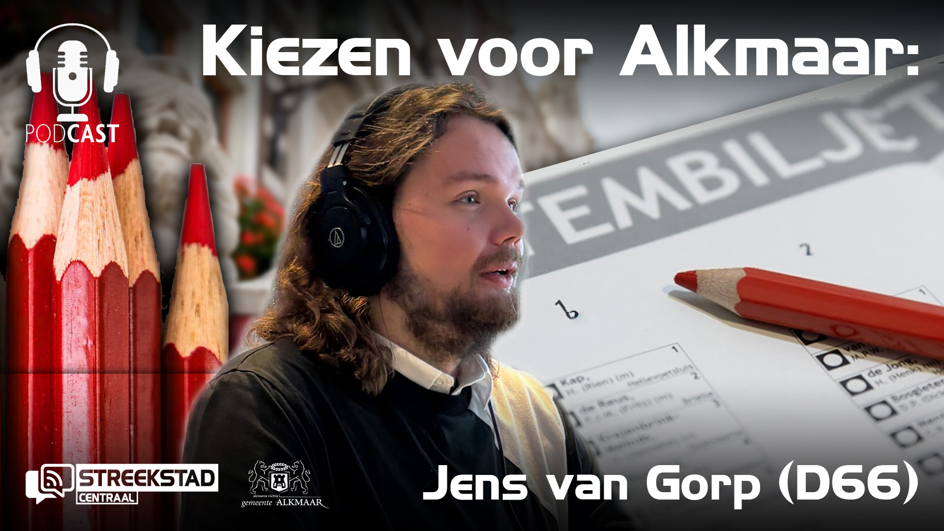 Kiezen voor Alkmaar: lijsttrekkersgesprek met Jens van Gorp (D66)