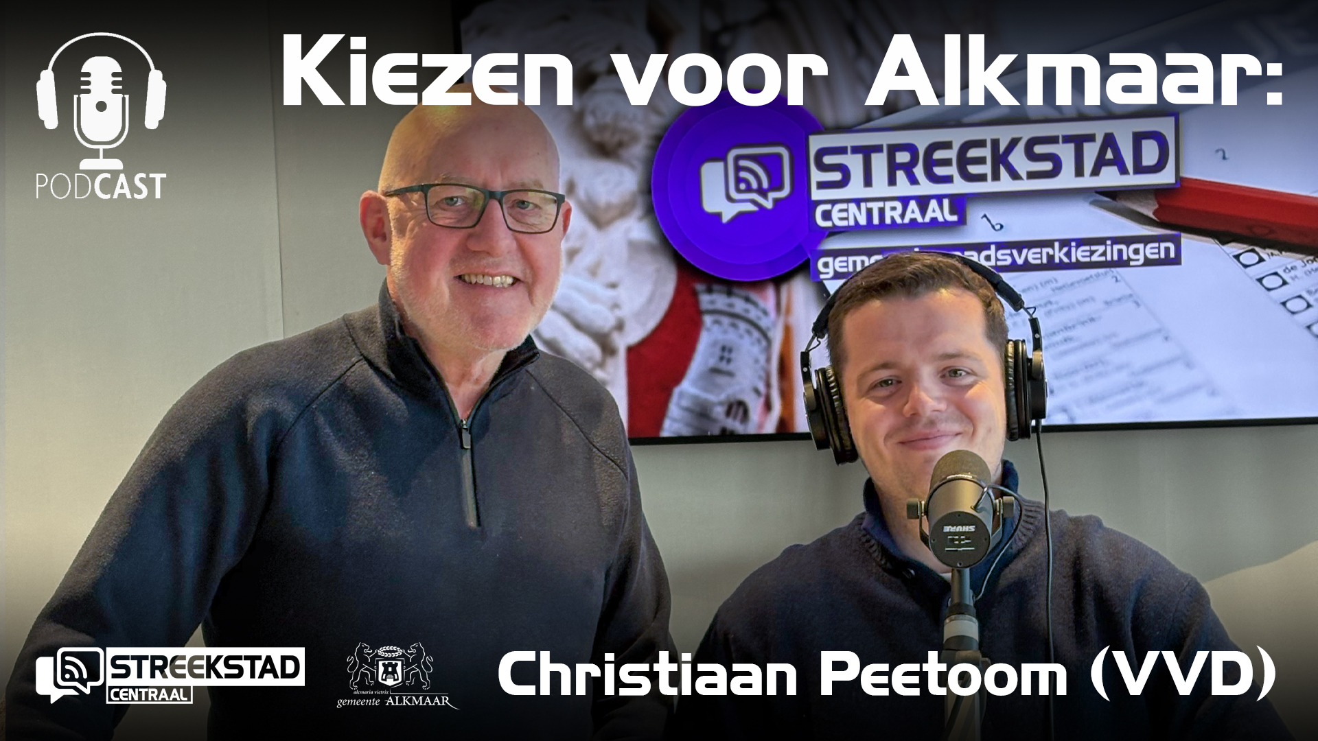 Kiezen voor Alkmaar: lijsttrekkersgesprek met Christiaan Peetoom (VVD)