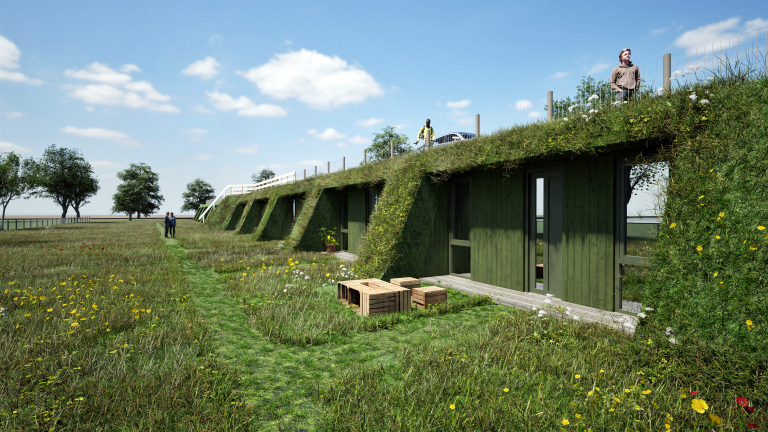 Een dijk van een woning als andere oplossing: “Er is nog avontuur”