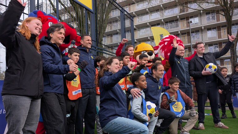 Cruyff Court in Overdie geopend: “Dit is superbelangrijk”