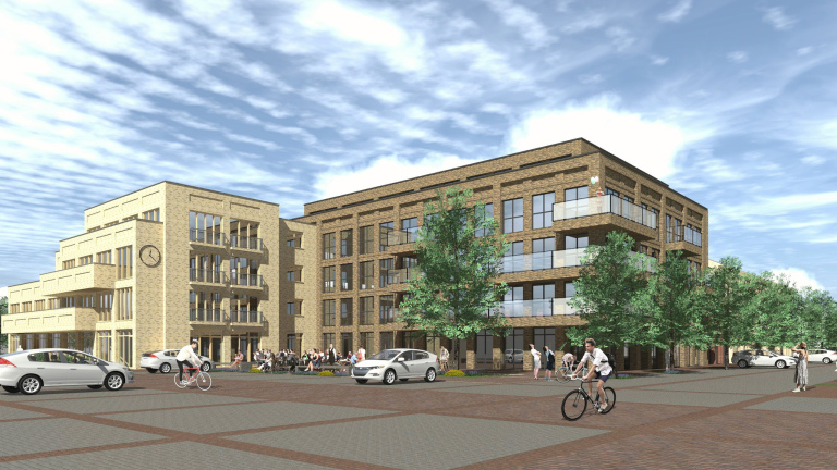 Nieuwbouwplan Heerhugowaard: 75 woningen en commerciële ruimte voor centrum