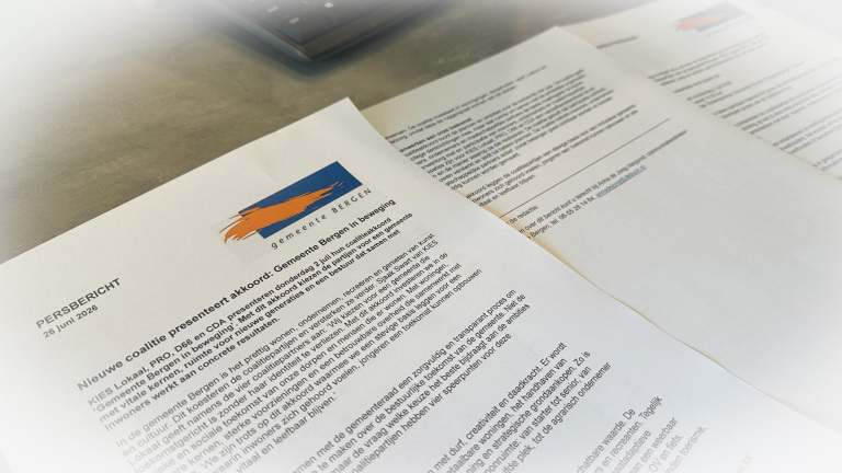 Van de redactie: Nieuwe Bergense coalitie vraagt om vertrouwen, maar wil nog even geen controle
