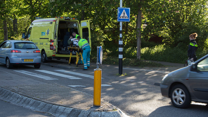 Man breekt been bij eenzijdig ongeval in Heerhugowaard