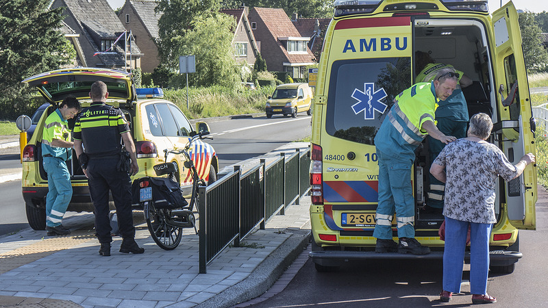 Fietstrip echtpaar eindigt abrupt na val echtgenoot
