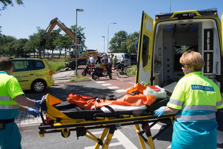 Man raakt mogelijk voet kwijt na eenzijdig fietsongeluk  (FOTO'S)