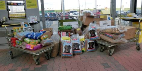 Friends of Animals treft gulle gevers in Tuincentrum Ranzijn (FOTO)
