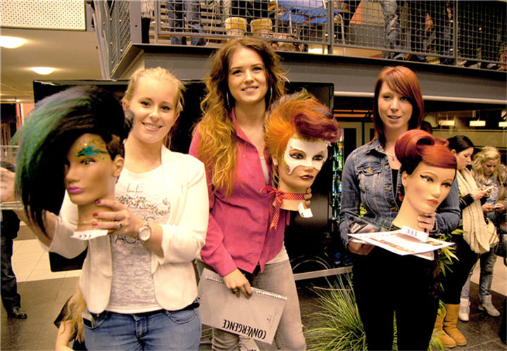 Haarmodewedstrijd ROC Horizon College (FOTO)